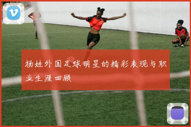 杨姓外国足球明星的精彩表现与职业生涯回顾