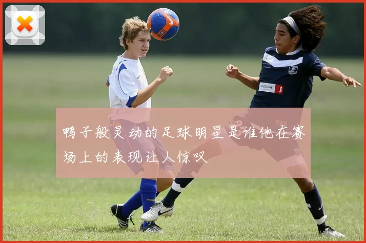 鸭子般灵动的足球明星是谁他在赛场上的表现让人惊叹